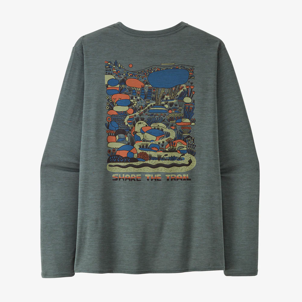 Patagonia - Men's L/S Cap Cool Daily Graphic Shirt - Lands - immagine 4