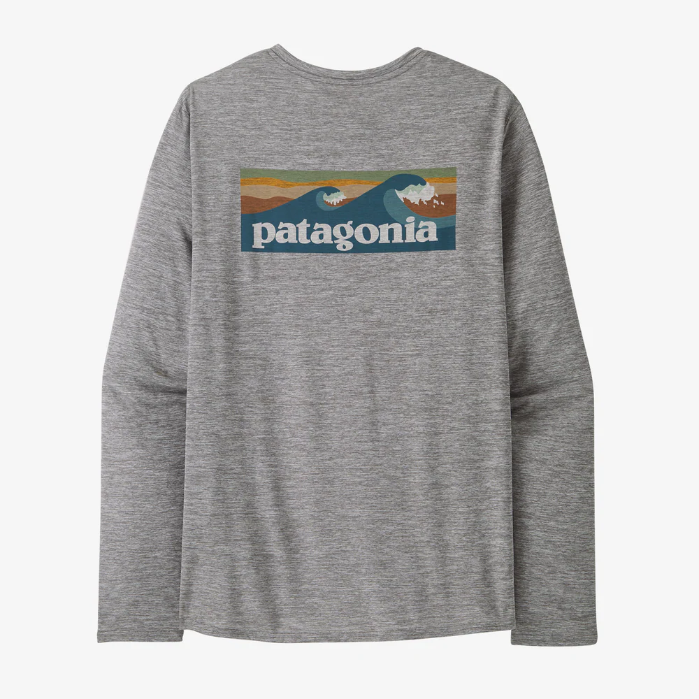 Patagonia – Men’s L/S Cap Cool Daily Graphic Shirt – Waters