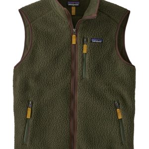 Patagonia retro pile fleece vest uomo