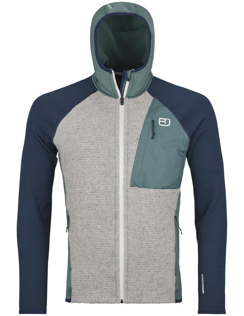 Ortovox fleece GP classic knit hoodie uomo