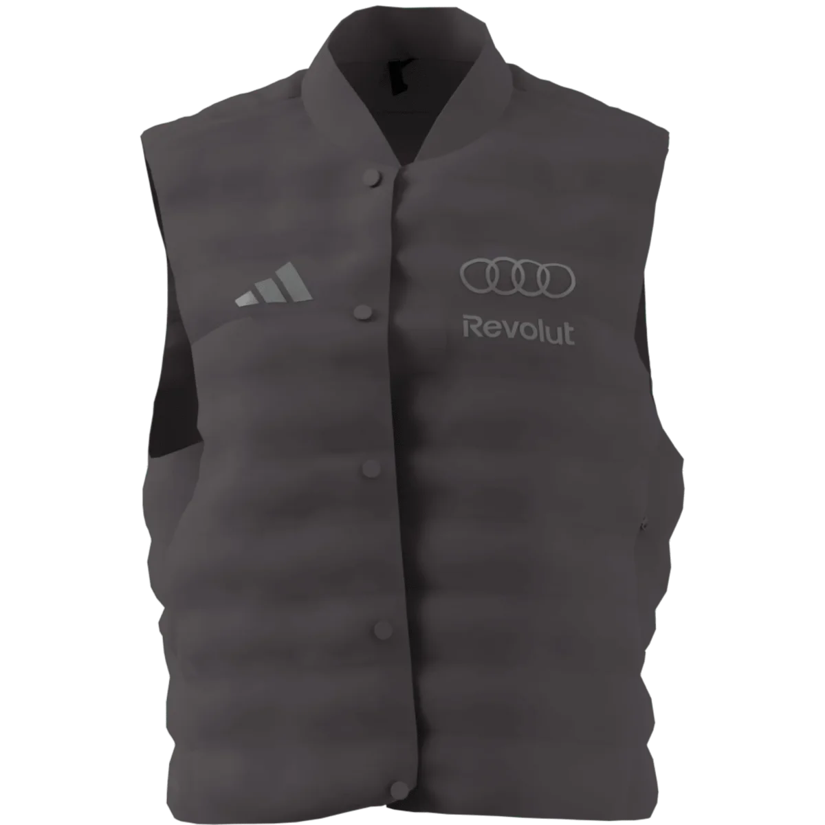 ADIDAS – Audi Revolut Formula One Team 2026 Engineers & Marketing Padded Vest – Donna – Black