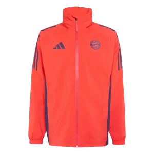ADIDAS - Fc Bayern 2025/2026 Tiro24 Rain Jacket - Uomo - Red