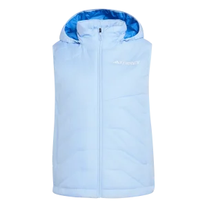 ADIDAS - TERREX Multi CLIMAWARM Insulated Hooded Vest - Donna - Blue